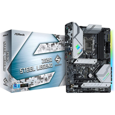 Base Plate Asrock 1200 Z590 Steel Legend