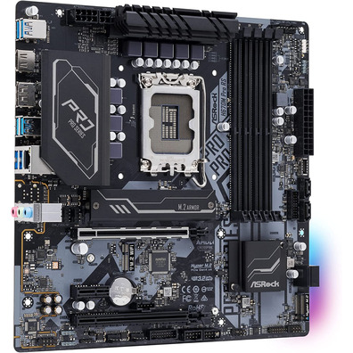 Asrock Base Plate 1700 H670M Pro RS DDR4