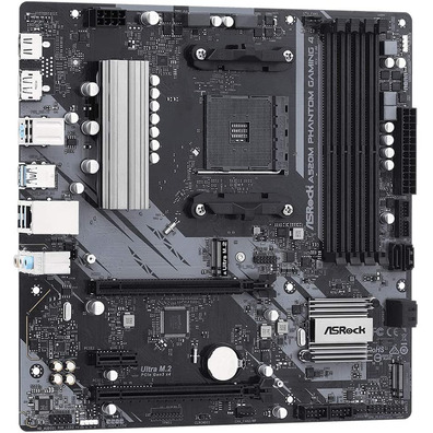 Asrock Base Plate AM4 A520M Phantom Gaming 4