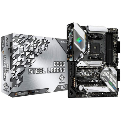 ASROCK B550 Steel Legend AM4 Base Plate