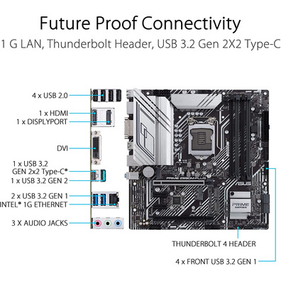 ASUS 1200 Prime Z590M-Plus Base Plate