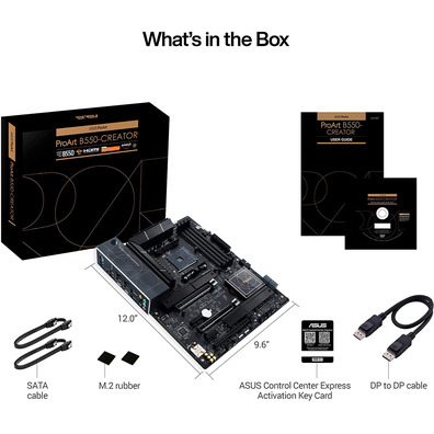 ASUS B550 Creator AM4 Base Plate