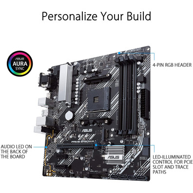 Asus Prime B450M-A II AM4 Base Plate