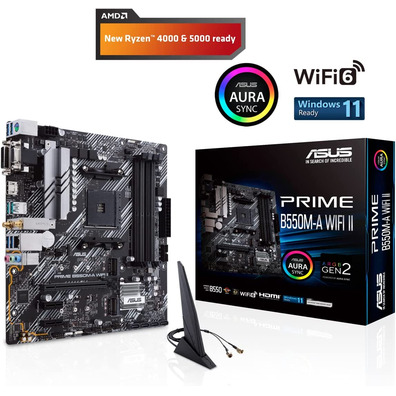 Asus Prime B550M-A-Wifi II AM4