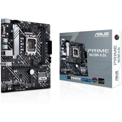 Base Plate Aus Prime H610M-A D4 Socket 1700 MicroATX