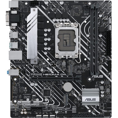 Base Plate Aus Prime H610M-A D4 Socket 1700 MicroATX