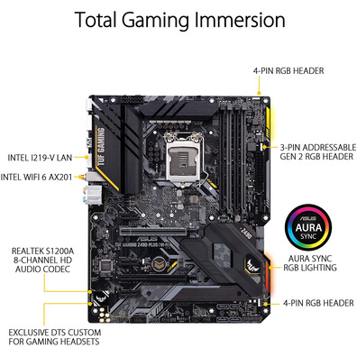 ASUS TUF Gaming Z490 Plus (Wifi) 1200 Base Plate