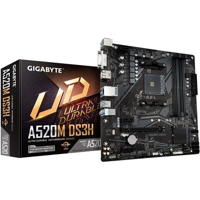 Gigabyte A520M DS3H AM4 Base Plate