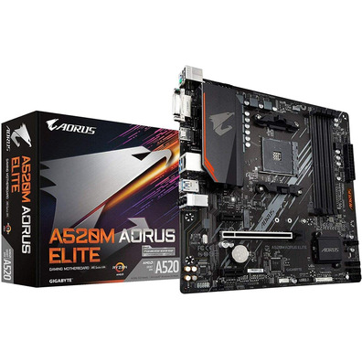 Gigabyte Aorus Elite AM4 A520M Base Plate