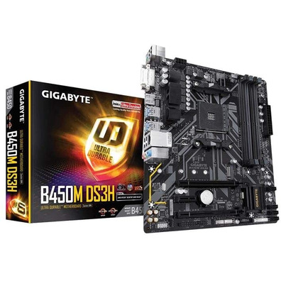 Gigabyte B450M DS3H AM4 Base Plate