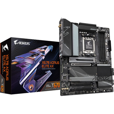 Gigabyte X670 Aorus Elite AX AM5 Base Plate