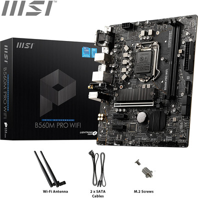 MSI 1200 B560M Pro Wifi Base Plate