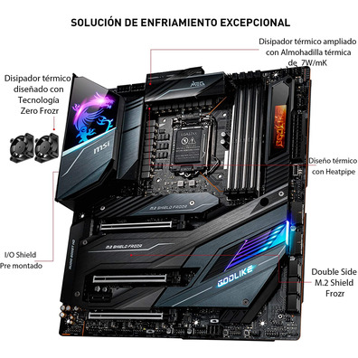 MSI 1200 MEG Z490 Goodlike Base Plate