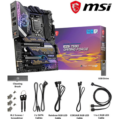 MSI 1200 MPG Z590 Gaming Force Base Plate