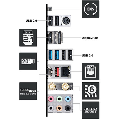 MSI 1700 Pro Z690-A Wifi Base Plate