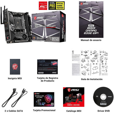 MSI B550 Gaming Plus AM4 Base Plate