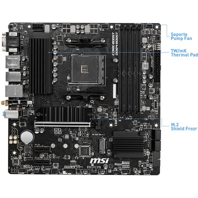 MSI B550M Pro-VDH Wifi AM4 Base Plate