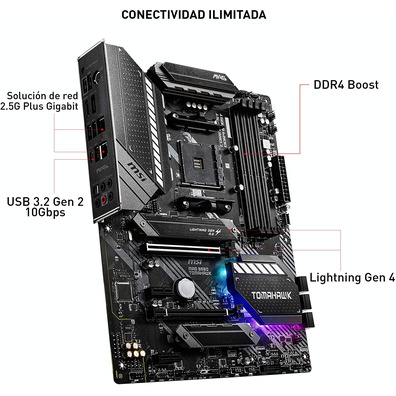 MSI MAG B550 Tomahawk AM4 Base Plate