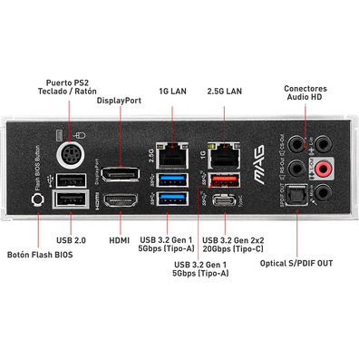 MSI MAG B550 Tomahawk AM4 Base Plate