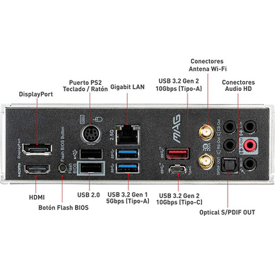 Base plate MSI MAG B550M Mortar Wifi AM4