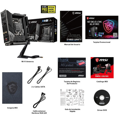 MSI MEG Z490I Unify 1200 Base Plate