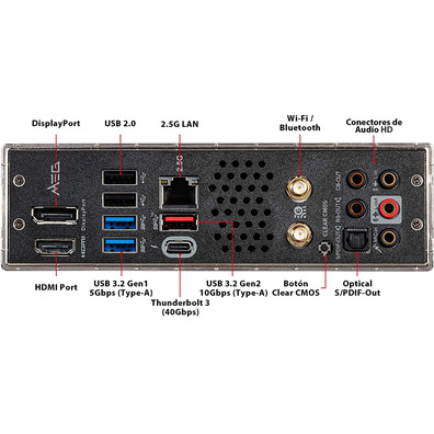 MSI MEG Z490I Unify 1200 Base Plate