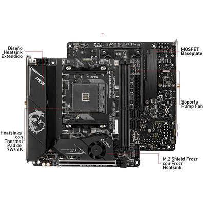 MSI MPG Base Plate B550I Gaming Edge Wifi AM4