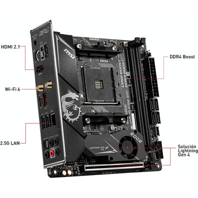 MSI MPG Base Plate B550I Gaming Edge Wifi AM4