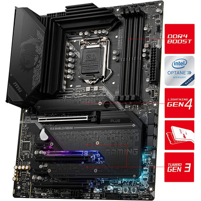 MSI MPG Z590 Gaming Plus 1200 Base Plate