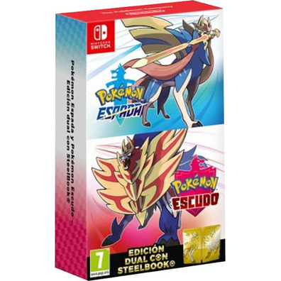 Pokémon Sword + Dual Shield Pack Switch