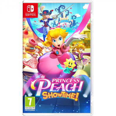 Princess Peach ShowTime Switch