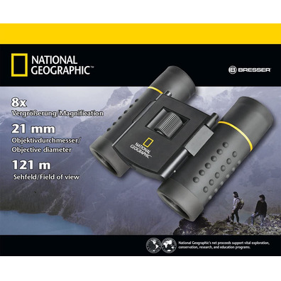 Bolsillo National Geographic 8x21 Prismatic