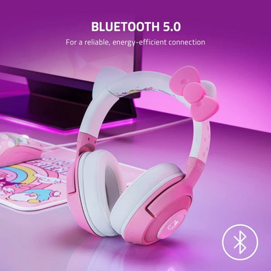 Razer Kraken Bluetooth Kitty Headphones Gaming Wireless