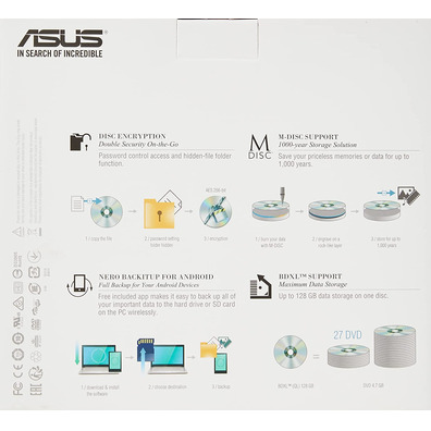 Asus BC-12D2HT Internal Rerecorder DVD/Reader Blu-Ray Black