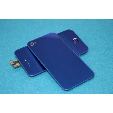 Repair Full Conversion Kit for iPhone 4 Metallic Blue