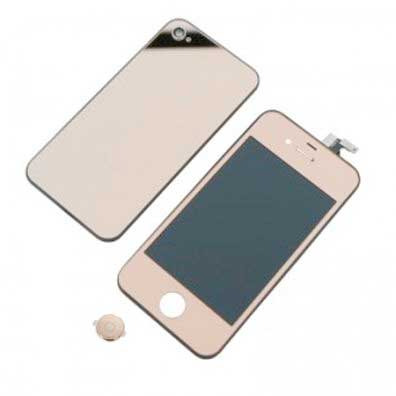 Repair Full Conversion Kit for iPhone 4 Silver