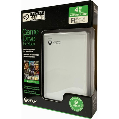 X/S Xbox Seagate 4 One/Xbox White Drive Game TB Series