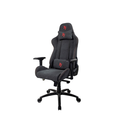 Chair Gaming Arozzi Verona Signature Soft Fabric-Red Logo