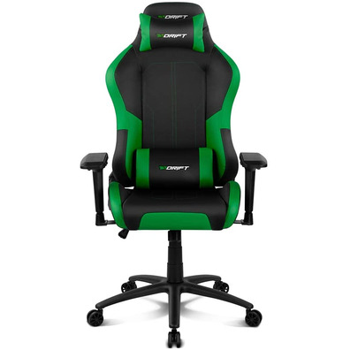 Black/Green Gaming Drift Drift Chair