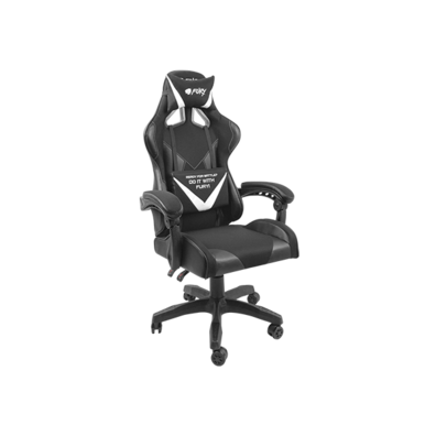 Chair Gaming Fury Avenger L Negra/Blanca