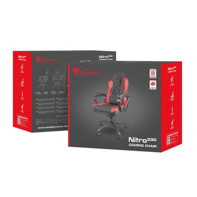 Chair Gaming Genesis Nitro 330 Black/Red SX33