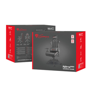 Gaming Chair Genesis Nitro 550 Black