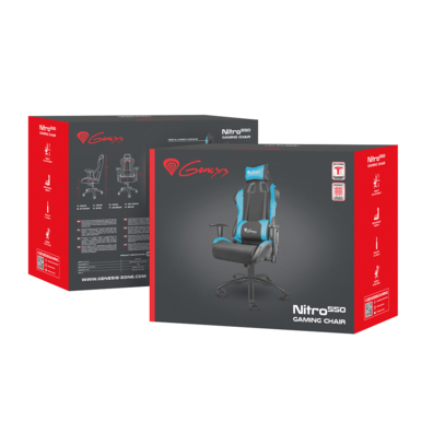 Chair Gaming Genesis Nitro 550 Black/Blue