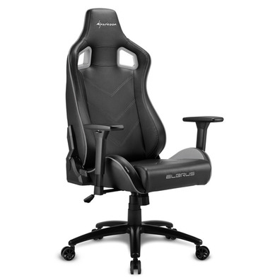 Chair Gaming Sharkoon Elbrus 2 Black Grey 160G