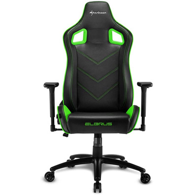 Chair Gaming Sharkoon Elbrus 2 Black Green 160G