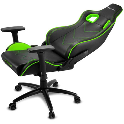 Chair Gaming Sharkoon Elbrus 2 Black Green 160G