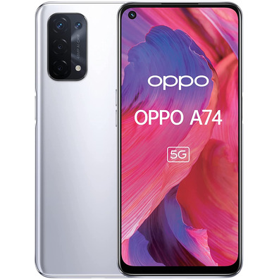 Smartphone Oppo A74 5G 6GB/128GB 6.5 '' Silver