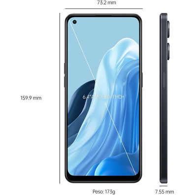 Oppo Reno8 Lite 5G 8GB/128GB Cosmic Black Smartphone