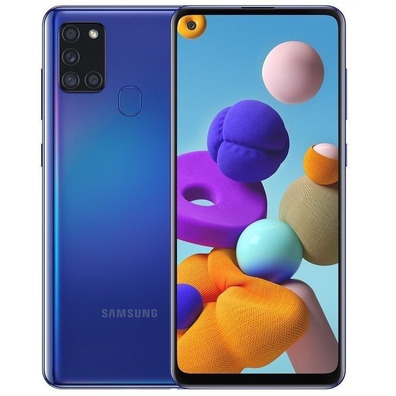 Samsung Galaxy A21S Smartphone A217F 4GB/664GB/6.5 '' Blue