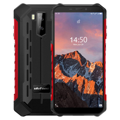 Smartphone Ulefone Armor X5 Pro 4GB/664GB 5.5 '' Red